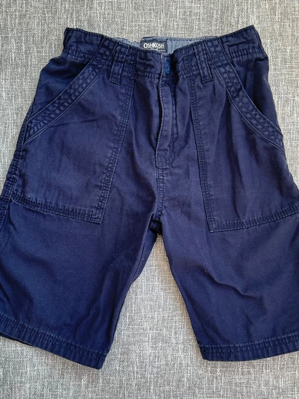 OshKosh B'gosh Size 10 Navy Boys Utility Shorts‎